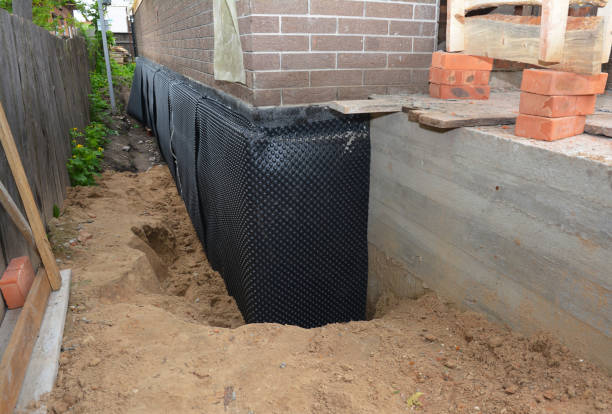 Happy homeowners after waterproofing job in Hagerstown